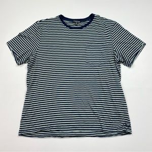Men’s Toad&Co Short Sleeve Striped Pocket T-Shirt Size XL